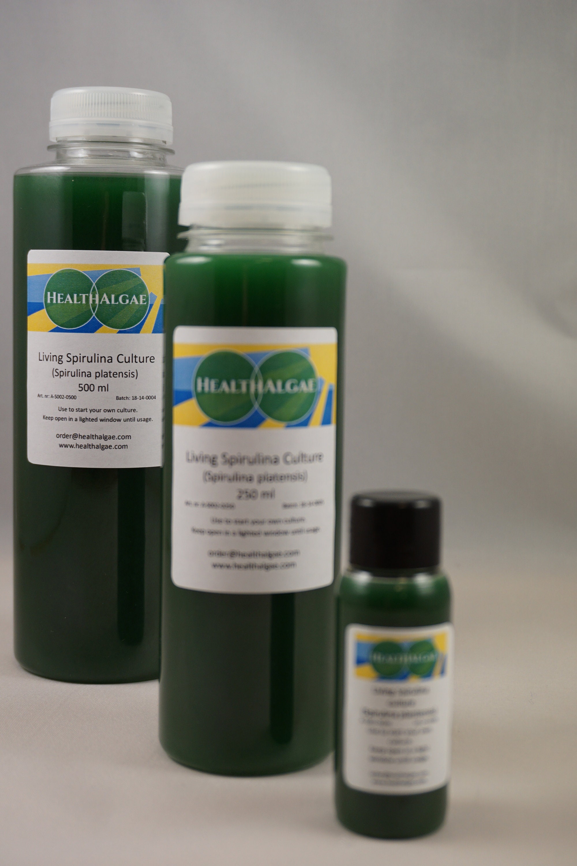 Live Spirulina Platensis Culture 500 Ml Live Algae Start Culture Grow