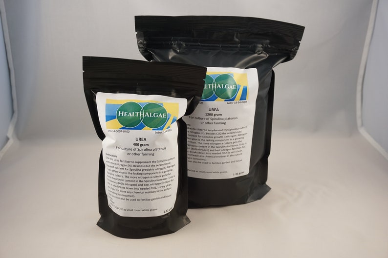 UREA Fertilizer, 400 G swedish Grade for Gardening and Spirulina