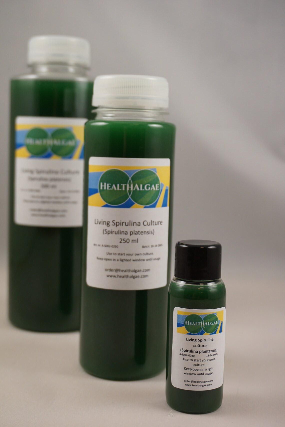 Live Spirulina Platensis Culture 30 Ml Live Algae Start Culture Grow