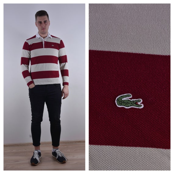 long sleeve lacoste polo sale