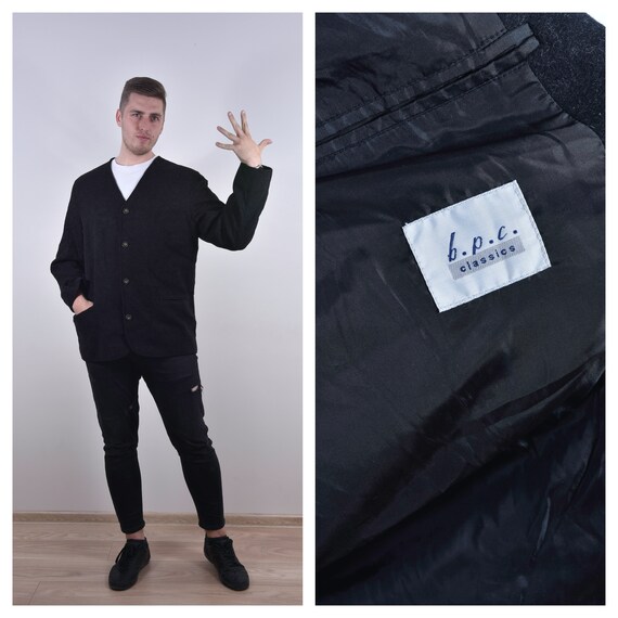 Vintage Drindl Cardigan Trachten Black Cardigan Me