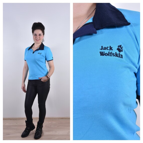 jack wolfskin polo t shirt