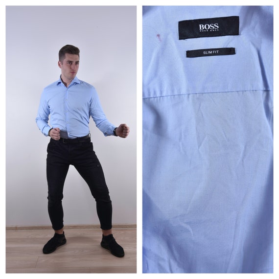 Boss Hugo Boss Shirt Light Blue Shirt 