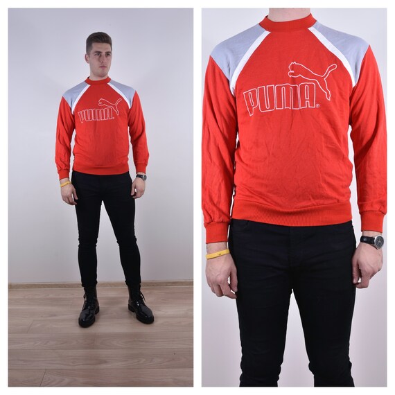 puma red jumper