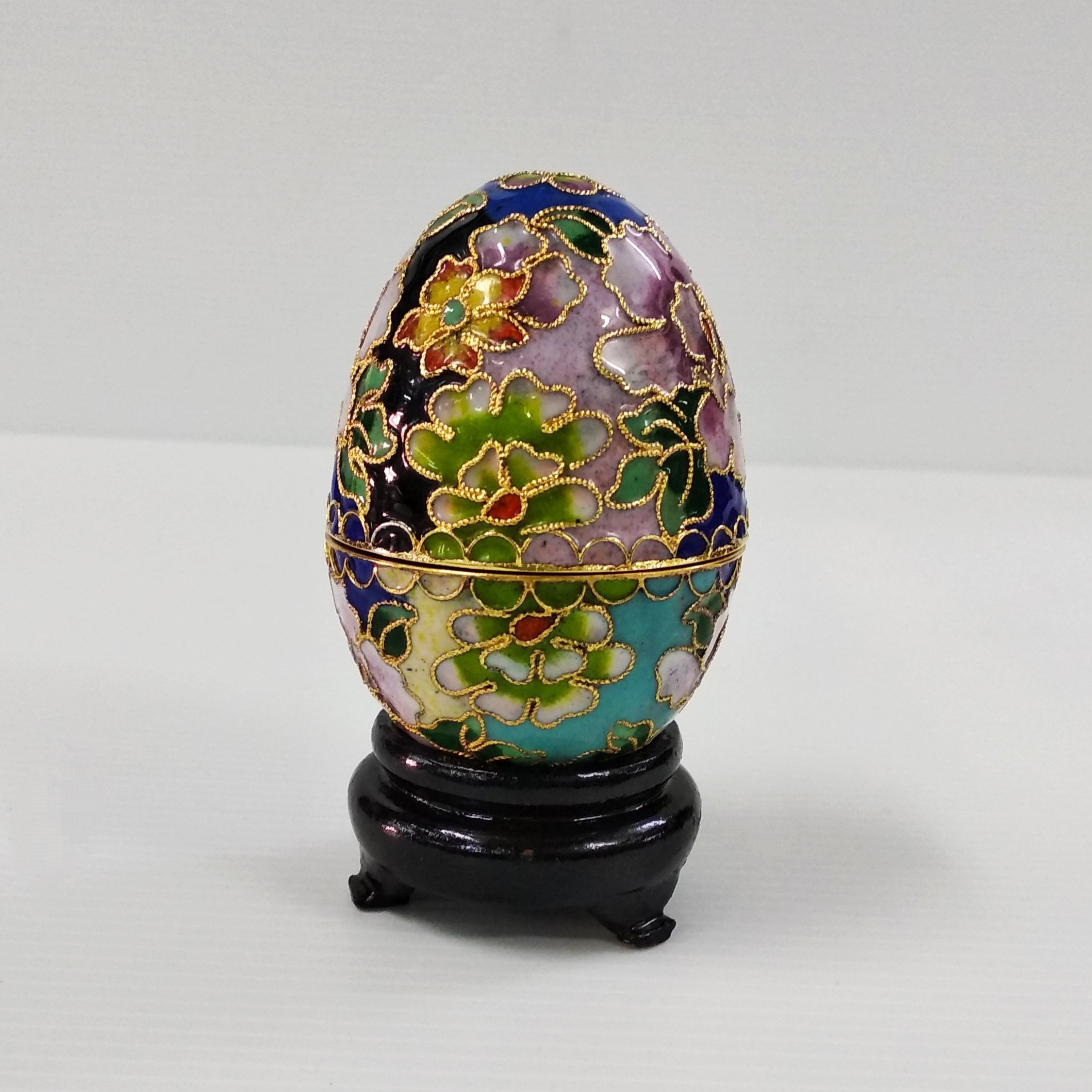 アンティーク雑貨 Vintage Egg Jewellery Box Amazon.com: Vintage Egg Trinket Box - Unique Hand Painted