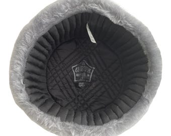 Retro Faux Fur Soviet Style Ushanka – Grey Ash Winter  display picture 1