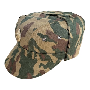 Russische Armee Militär Woodland Camouflage Felduniform Kappe Hut Abzeichen