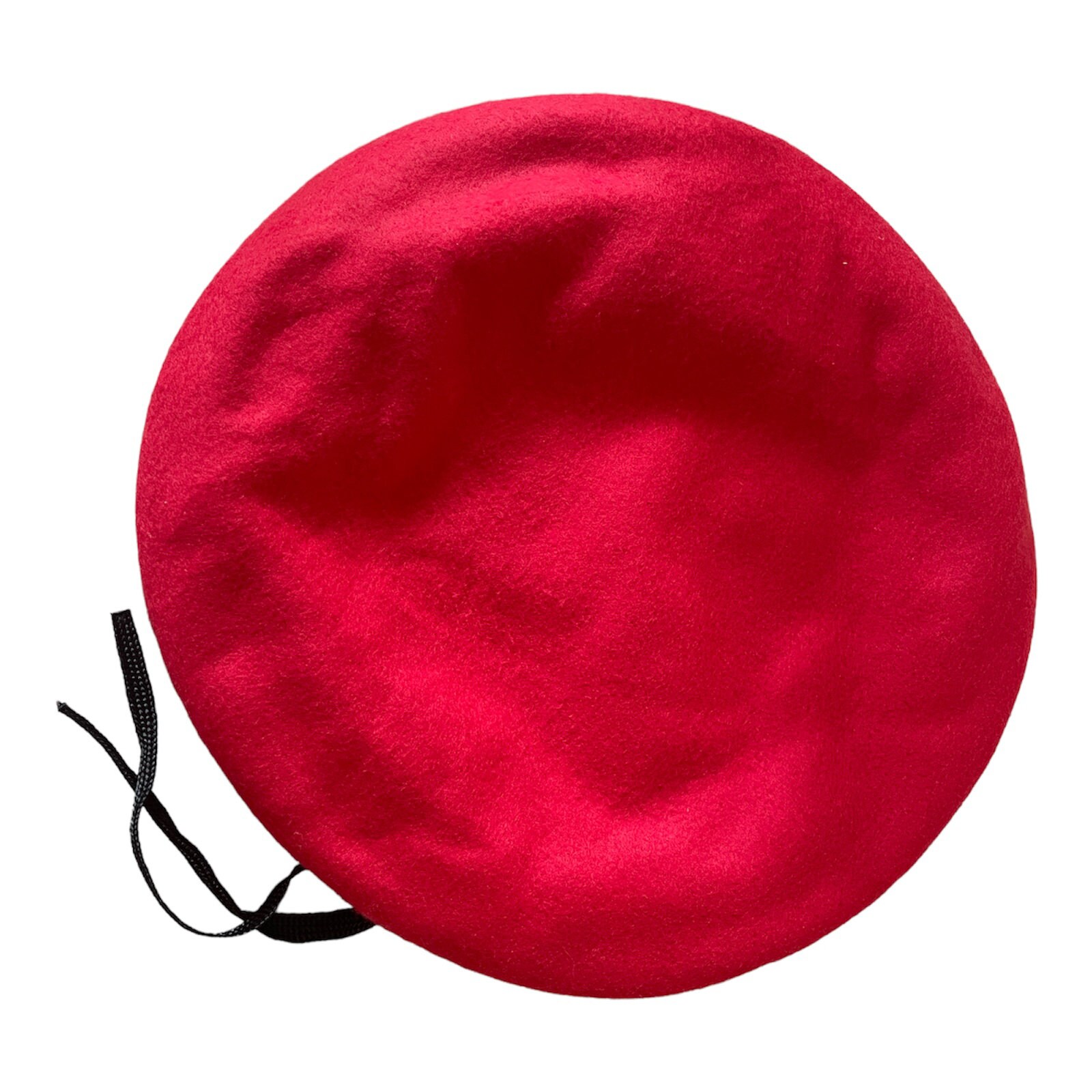 ?‍?authentic vintage ?? Czech Republic Red Beret Cap Crochet Vintage Red Beret Hat (Free Pattern) main image 3