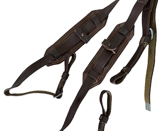 Soviet Army Military Y Harness Load Bearing Suspenders Belt Webbing Size 1