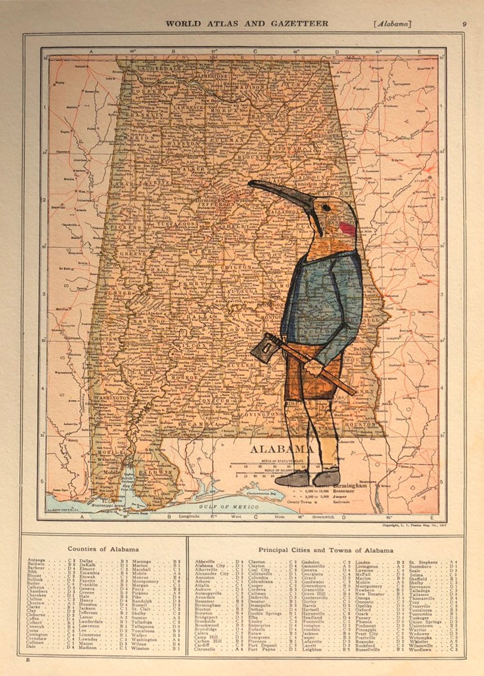 Alabama Yellowhammer Etsy