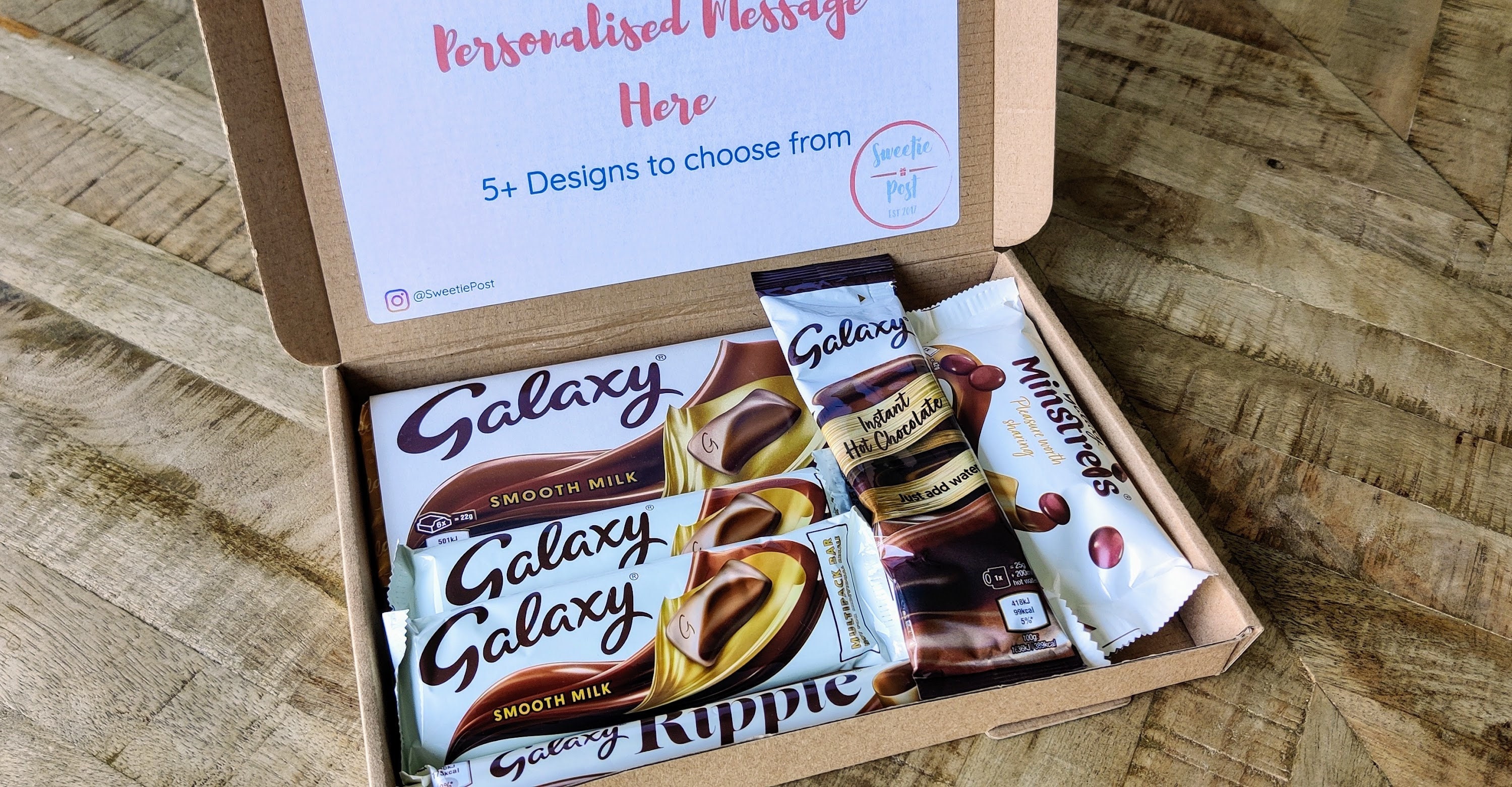 Galaxy Chocolate Gift Box Handmade Galaxy Chocolate Etsy UK