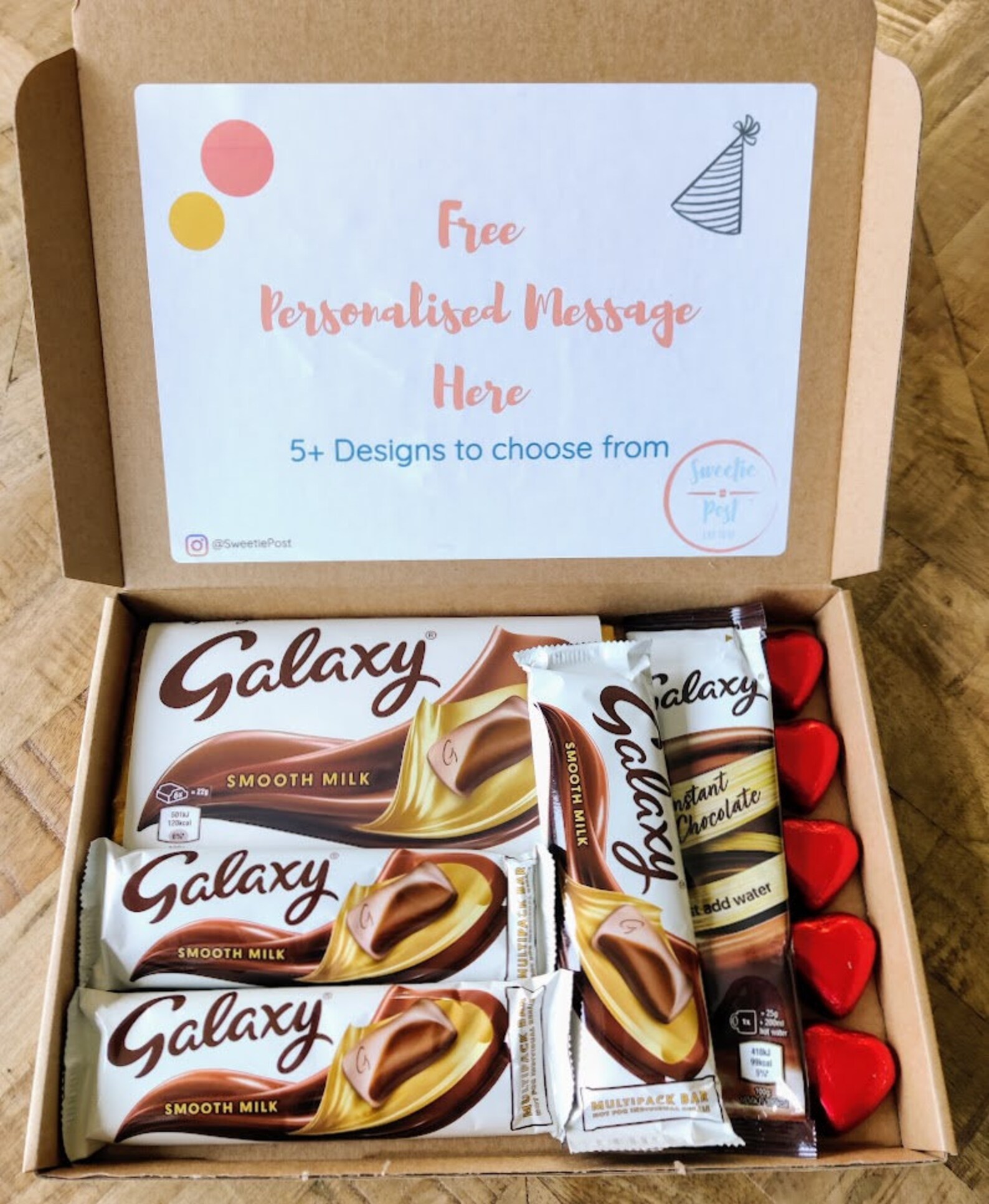 Galaxy Chocolate Gift Box Handmade Galaxy Hamper Galaxy Etsy UK