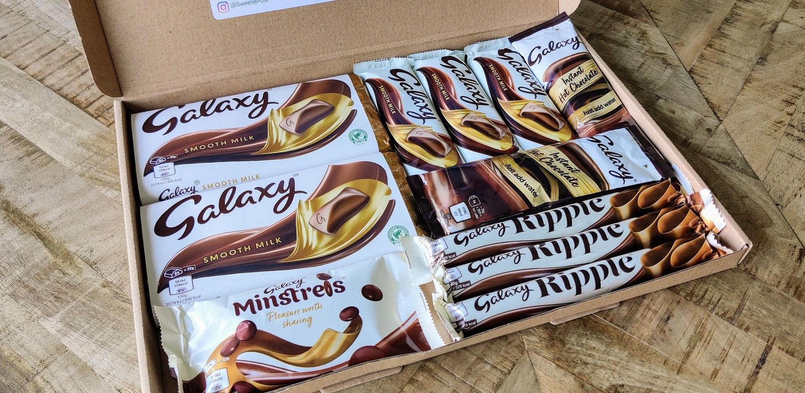 Galaxy Chocolate Gift Box Handmade Galaxy Hamper Galaxy Etsy UK