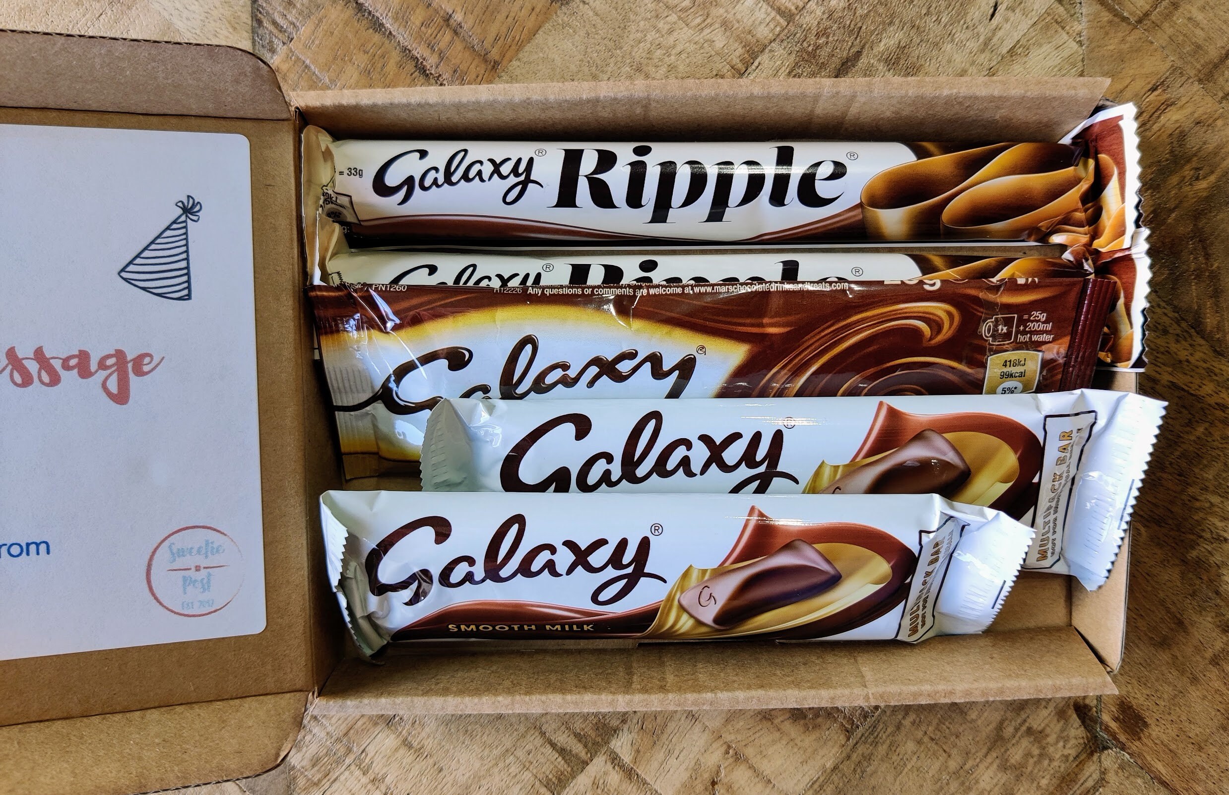 Galaxy Chocolate Gift Box Handmade Galaxy Hamper Galaxy Etsy UK