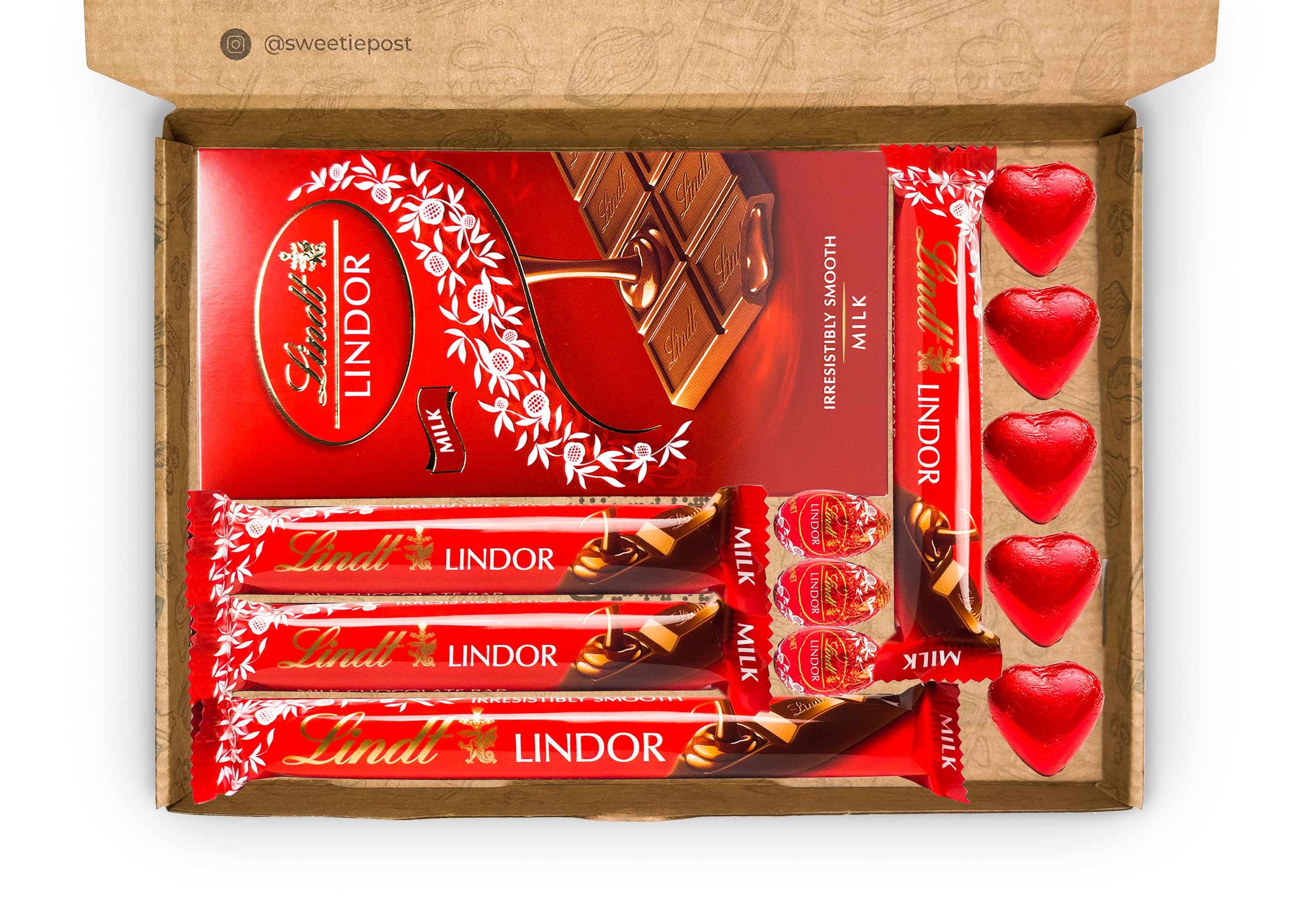 Lindt Lindor Chocolate Mini Treat Gift Box Handmade Lindt Letterbox Hamper Lindt  Chocolate Present Personalisation Lindt Hamper Gift -  Finland