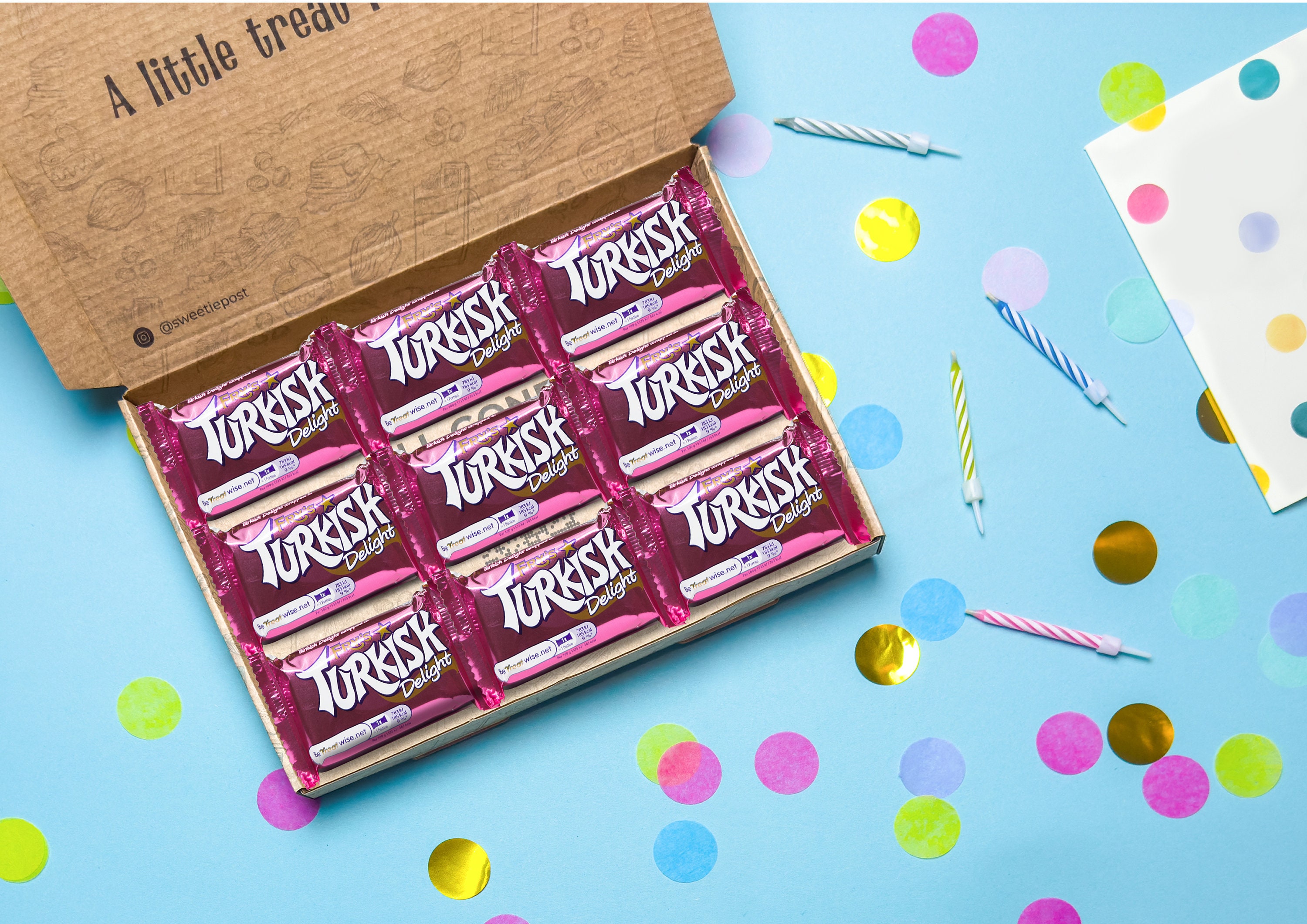 Turkish Delight Gift Box | Fry’s Turkish Chocolate With Assorted - View #8