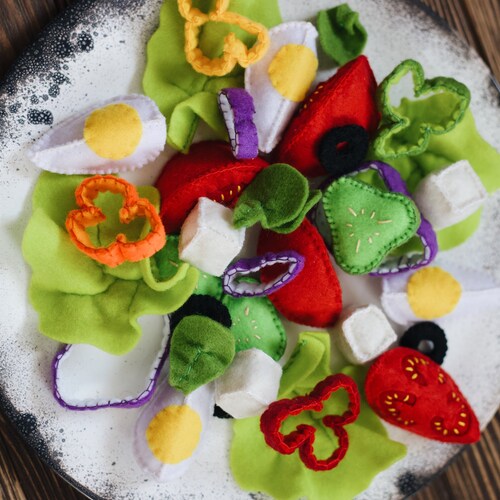 Baguette Bread Bun Play Food felt Food Pretend Play Kids Etsy