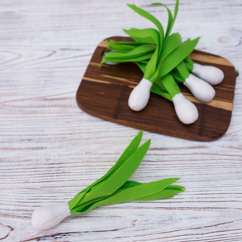 green onion plush