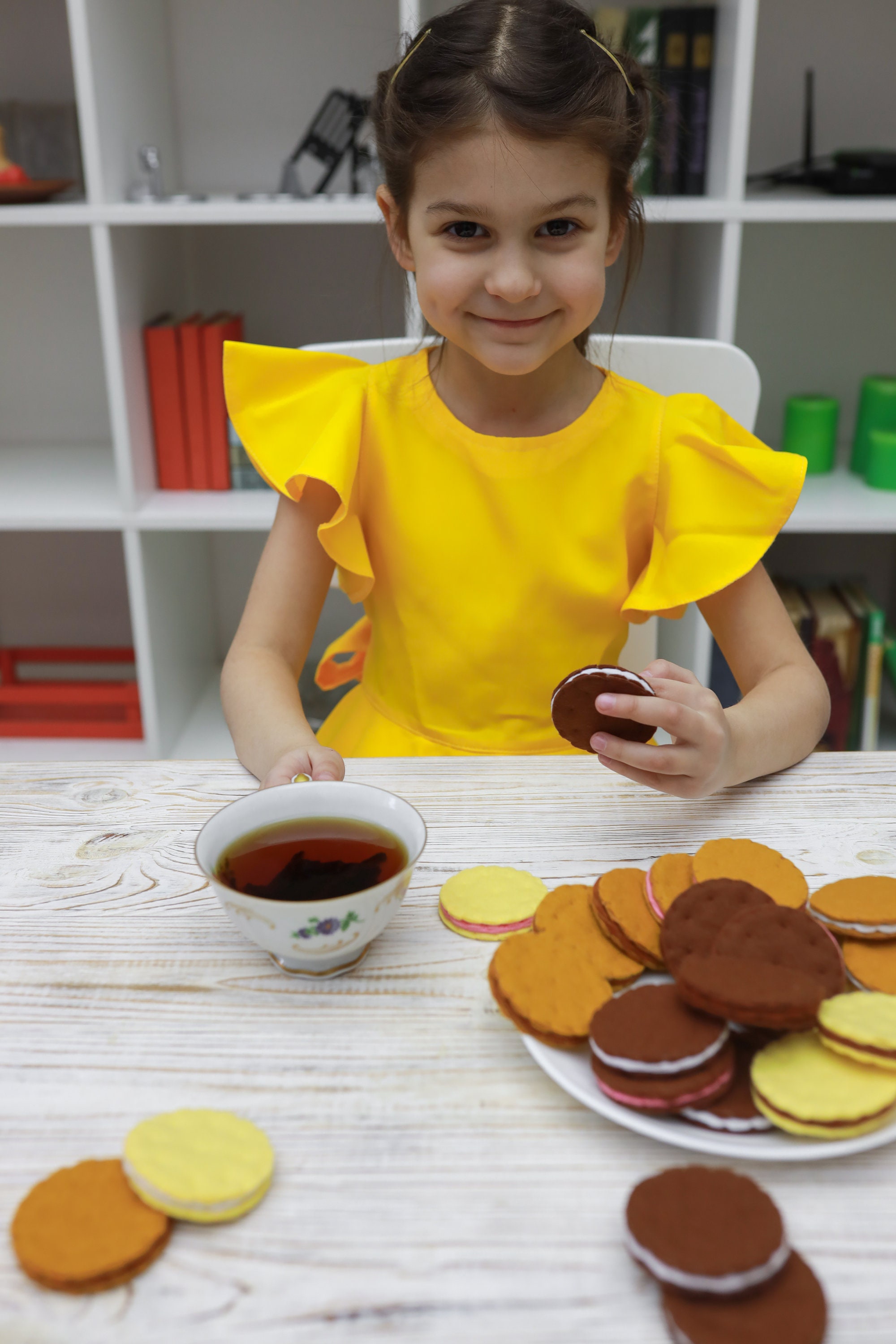 Cookies Sandwich Oreo Bakery Play Food felt Food Pretend Etsy
