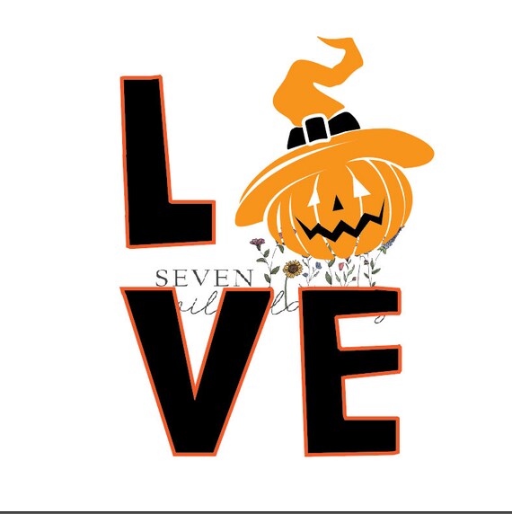 Download Free Love Pumpkin Fall Jack O Lantern Svg Png Jpeg Love Fall Etsy SVG Cut Files