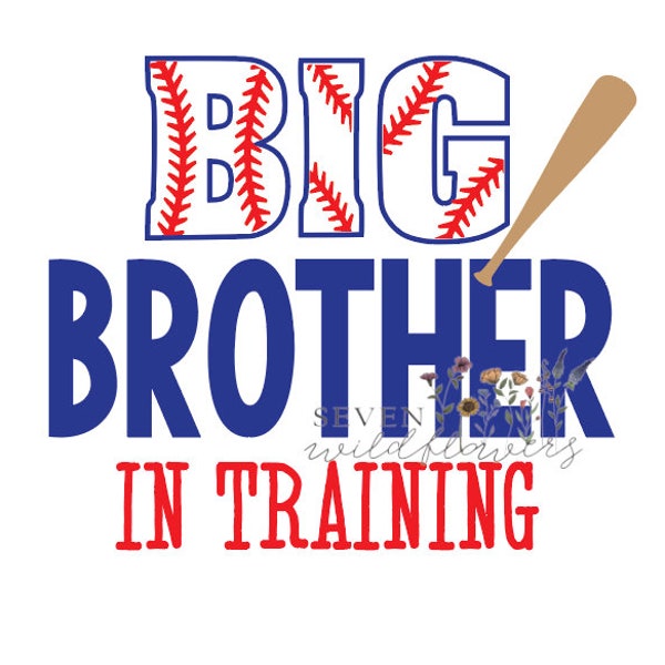 big brother in training, pregnancy announcement, baseball announcement, png, jpeg, cut file, little boy svg, all boy svg, big bro