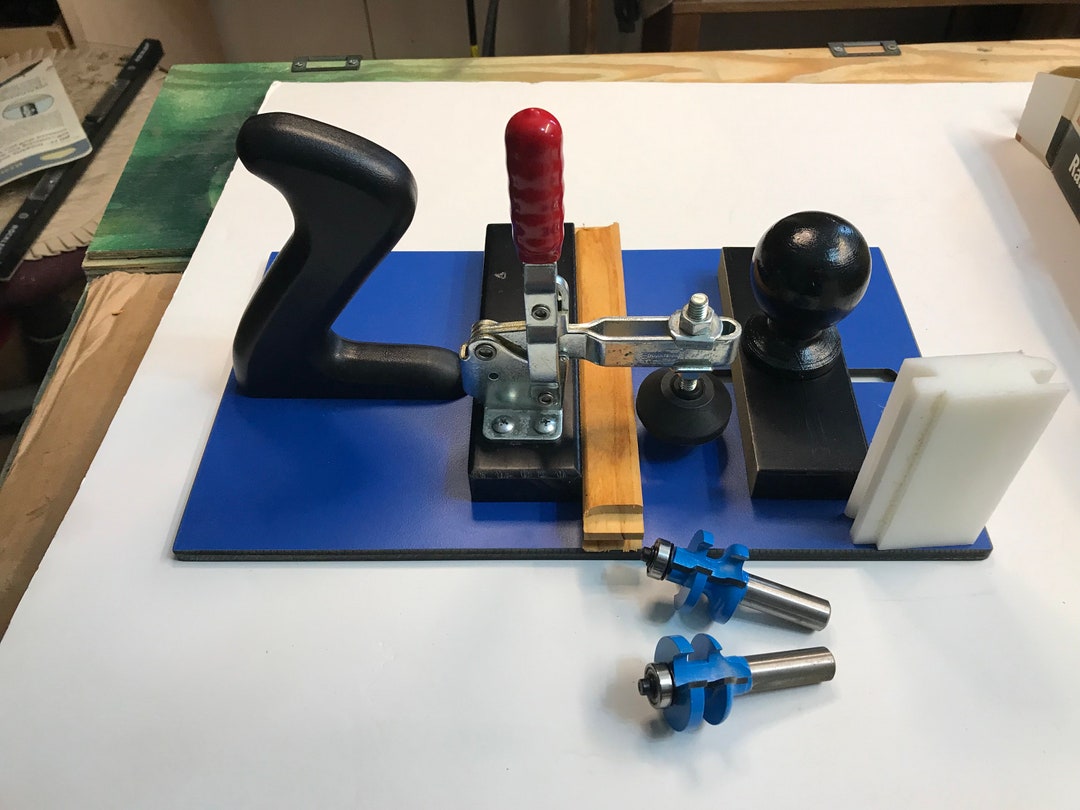 Rockler Coping Sled With Router Bits and Set up Block Etsy