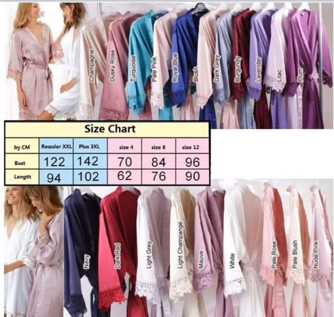 Flower Girl Robe and Slipper Set Flowergirl Satin Robe Etsy UK