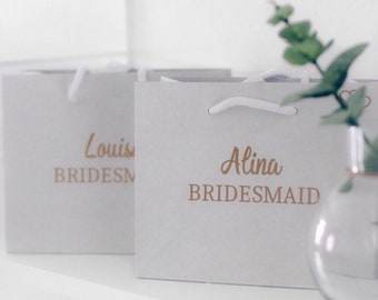 Bridesmaid Gift Bag, Medium Wedding Gift Bags, Mother of the Bride Gift Bag, Bridal Party Gift Bag, Luxury Gift Bags