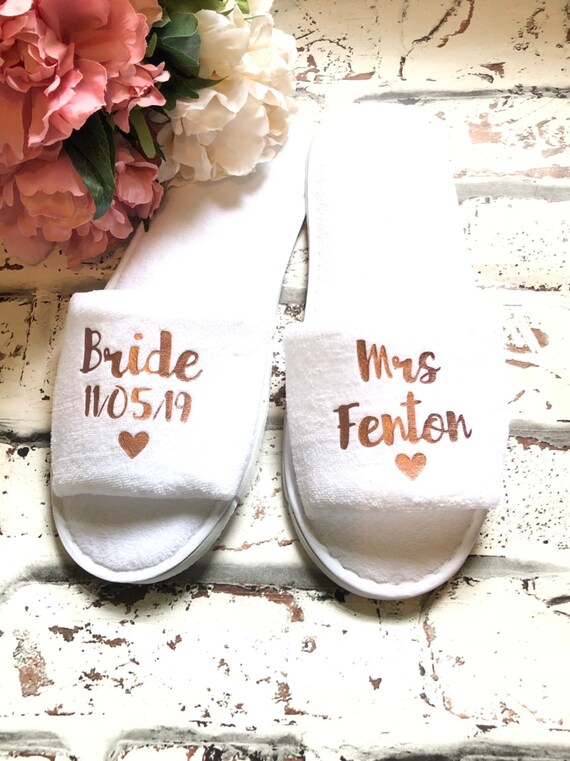 etsy bridal slippers