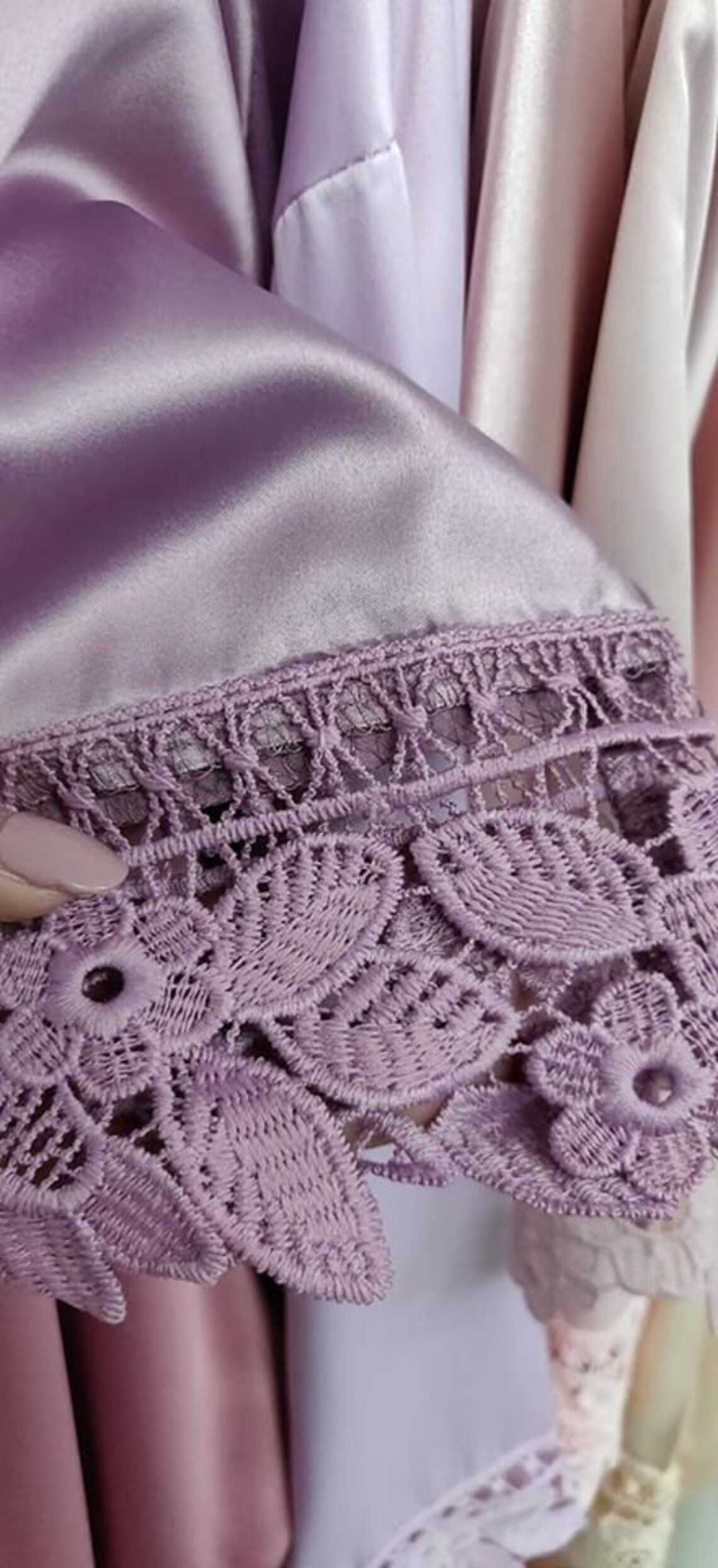 gown and slipper set