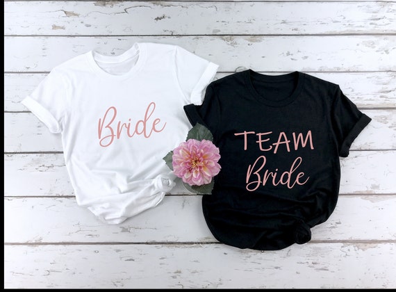 Bachelorette Shirts Team Bride T-shirts 