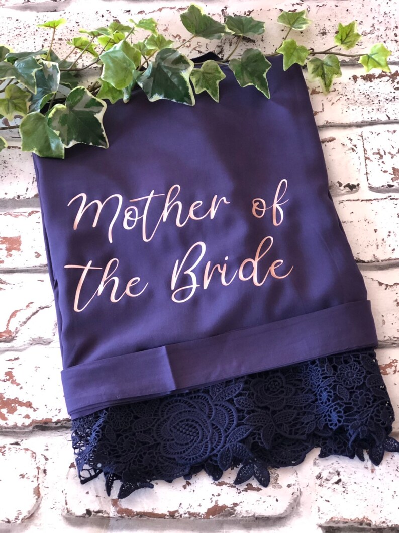 Bridesmaid Robes Cotton Robes Wedding Dressing Gown Etsy