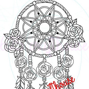Dreamcatcher Mandala SVG File Zentangle