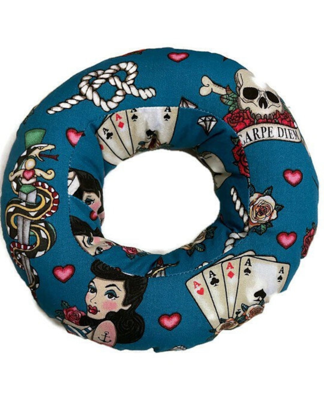 Ear Piercing Pillow, Donut Pillow, Ear Pillow, CNH Pillow, Piercing