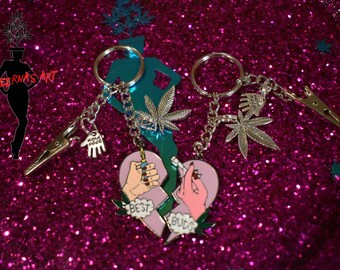 best buds keychain