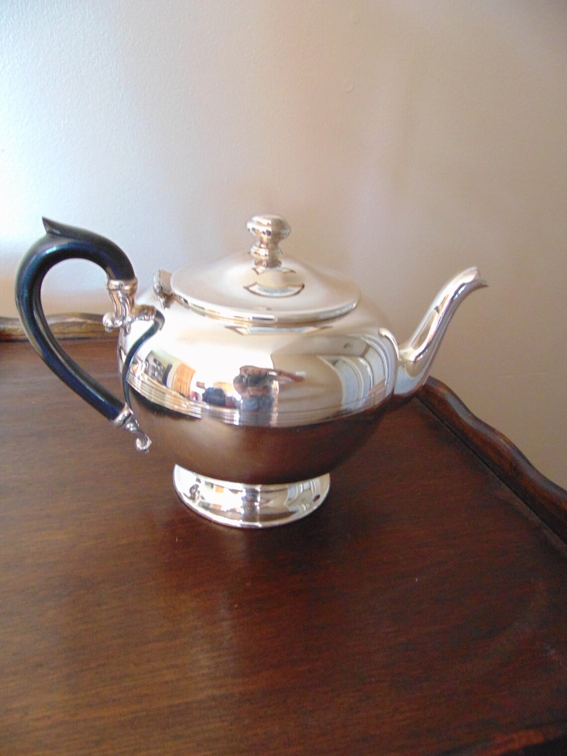 Vintage WM Rogers Set of 3 Silverplate Teapot Creamer and Etsy Canada