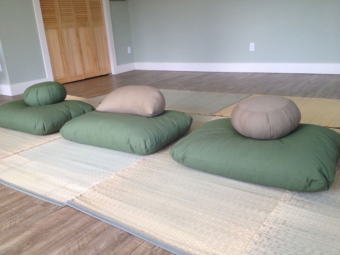 Zabuton Meditation Mat Size Medium Etsy