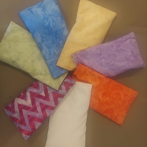 Eye Pillow -  Scented with Lavender Petals  or Fragrance Free Unscented