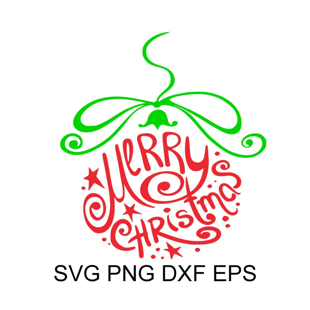 Download Christmas Ornaments SVG Png Eps Dxf Merry Christmas Svg | Etsy