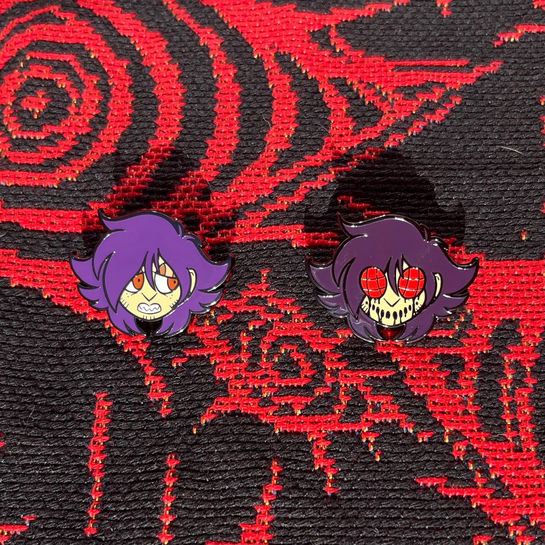 コリアグランドセール Doe John - 1 Series Pins Enamel Chibi Randall Moths Purpura 趣味・スポーツ・実用