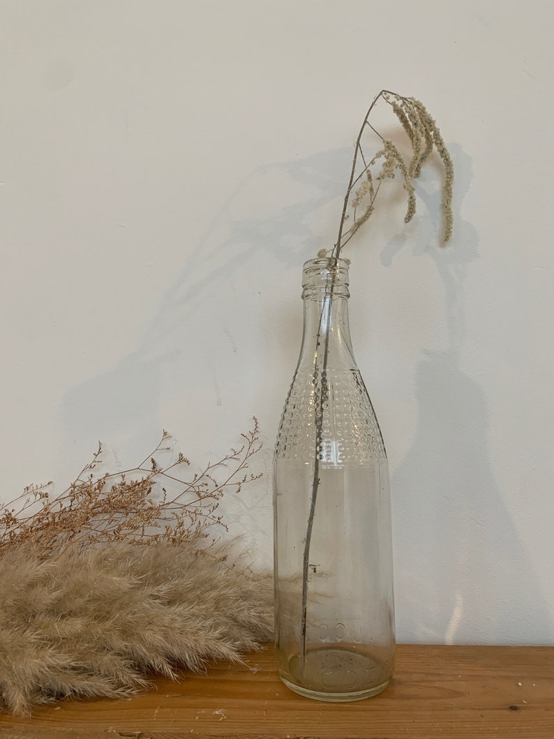 Vintage Lucozade Glass Bottle Etsy