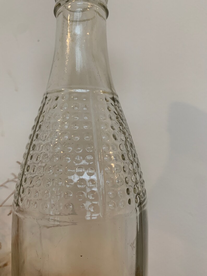 Vintage Lucozade Glass Bottle Etsy