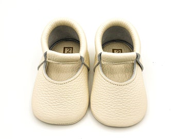 Soft Sole Baby Mary Janes, Walking Mary Jane Shoes, Leather Girls' Slippers, Non-Slip Toddler Moccasins, Basic Baby Shoes, Baby Shower Gifts