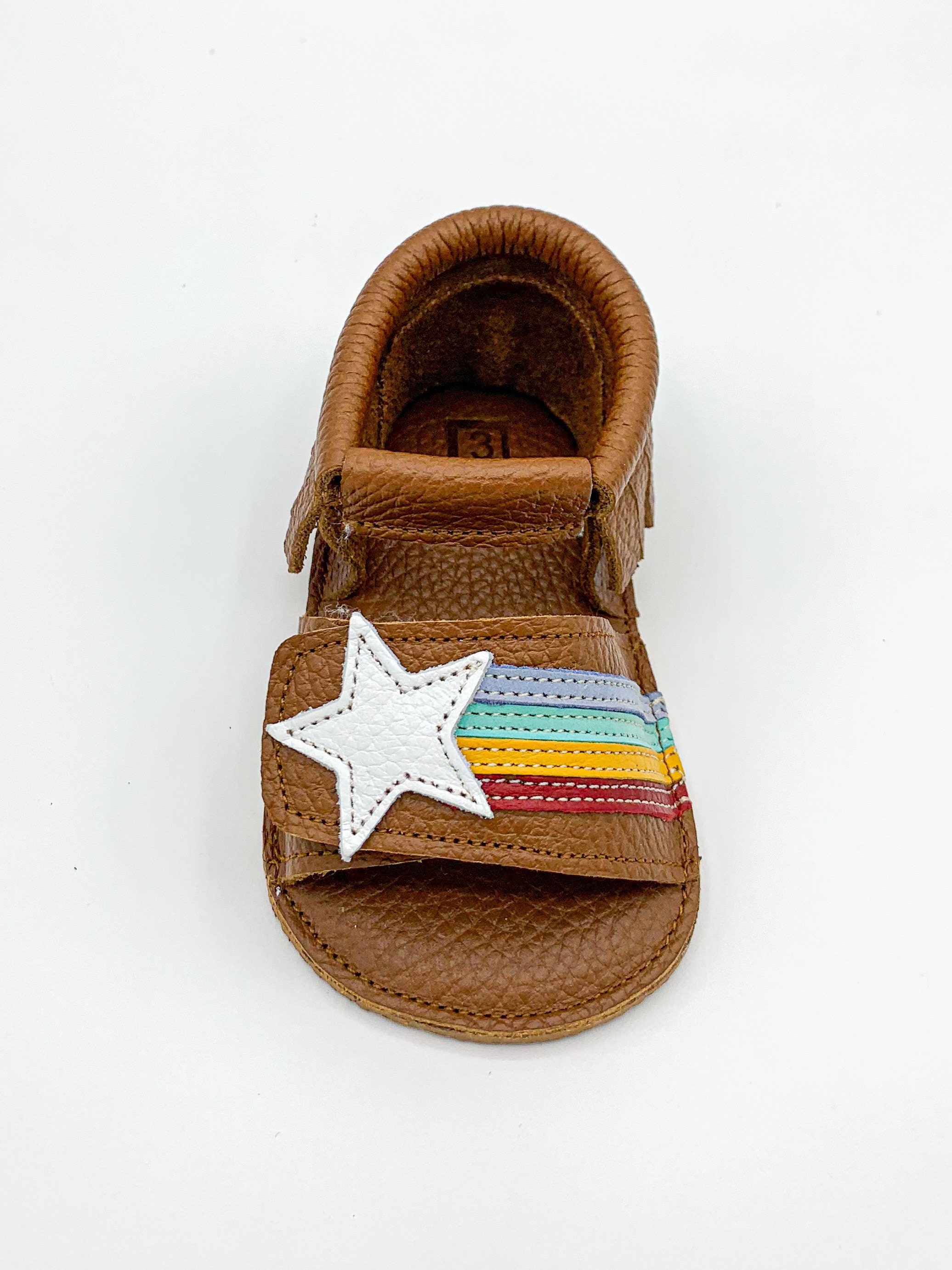 Baby Fringe Sandals Rainbow Sandals Baby Girl Sandals Etsy