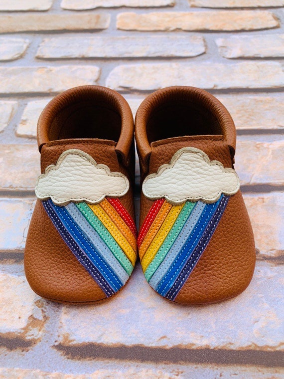 rainbow moccasins