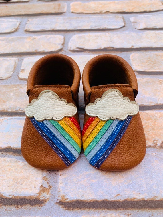 rainbow moccasins