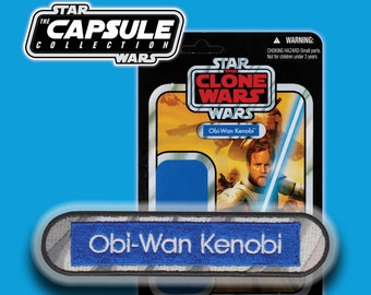 SPECIAL OFFER Star Wars The Capsule Collection Kenner Vintage style Ugnaught name capsule 4 inch iron-on 100/% embroidered patch