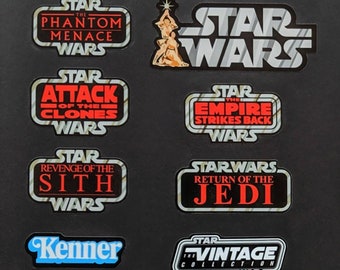 Star Wars Vintage Collection Logo Stickers - Kenner Toy & Mail