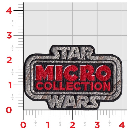 Star Wars Name Themed Logos 3 Inches Tall Embroidered Iron On