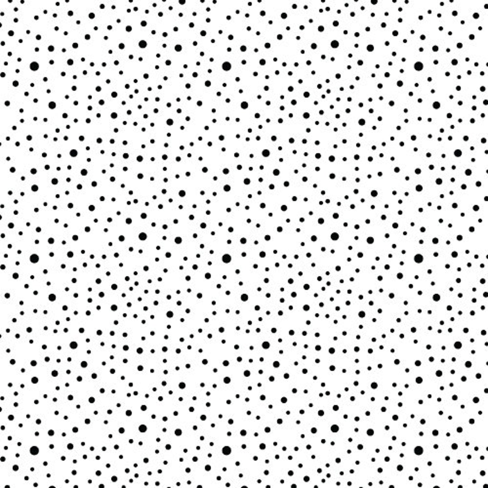 Confetti Polka Dot Black Seamless Pattern Overlay - Etsy